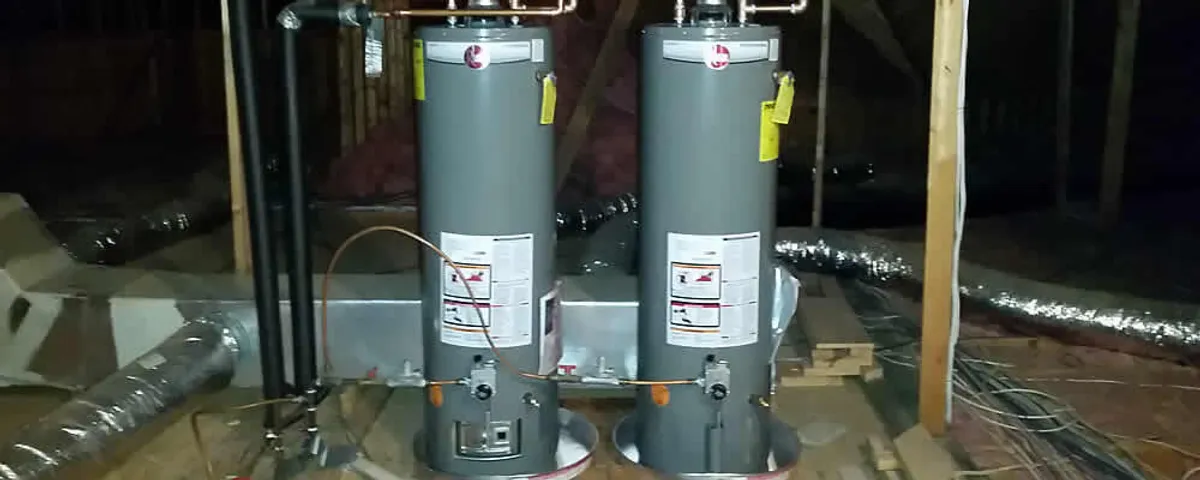 Tankless water heater installation for home hot water in Newton, MA